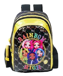 Rainbow High Backpack Black - 18 Inch
