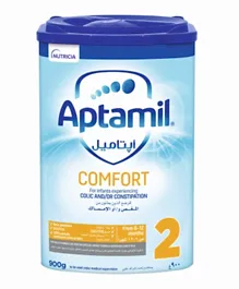 Aptamil Comfort Stage 2 Formula Milk Powder for Baby and Infant - 900 g