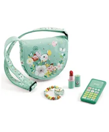 Djeco Lucy's Role Play Bag and Accessories - Green
