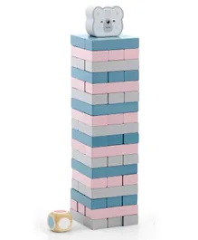 PolarB Wooden Block Tower Toy - Multiplayer