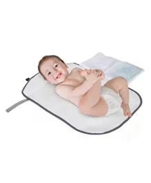 Dreambaby On-The-Go Portable Baby Changing Mat - Grey Stars