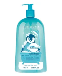 Bioderma ABCDerm Moussant Cleansing Gel for Babies and Children - 1000ml
