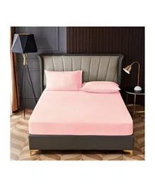 مجموعة ملاءات سرير راحة لايف المايكروفايبر لحجم السرير الملكي - لون توب