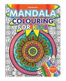 Mandala Colouring for Kids Book 1 - English