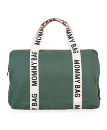 Childhome Mommy Bag Signature Canvas - Green