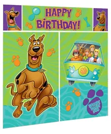 Party Centre Scooby-Doo Where Are You Scene Setter - Multicolor