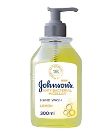 Johnson’s Anti-bacterial, Micellar Hand Wash Lemon - 300ml