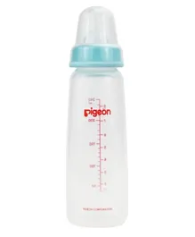 Pigeon Plastic Feeding Bottle with Transparent Cap - 240 ml