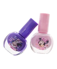 Townley Disney Minnie Mouse Girl Peelable Nail Polish - Pack Of 2