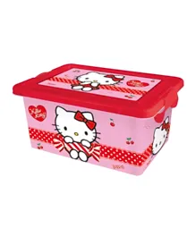Disney Hello Kitty Cherry Jam Plastic Storage Container - 3.7L