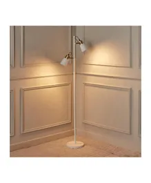 HomeBox Stark Metal 2-Light Floor Lamp With Shade