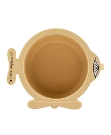 Little Angel Kids Bowls Feeding Bowl with Handle - Yellow