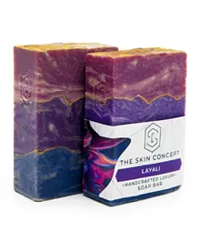 The Skin Concept Handmade Premium Artisanal Soap Bar  Layali - 105g