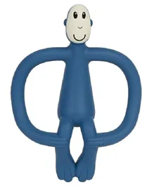 Matchstick Monkey Original Teething Toy - Airforce Blue