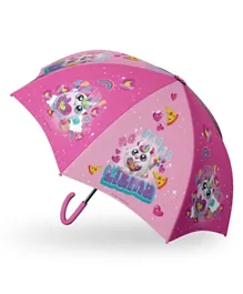 Rainbocorns Kids Umbrella - Pink
