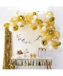 Ginger Ray Balloon Arch Kit - Golden