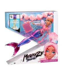 Mermaze Mermaidz Color Change Harmonique Mermaid Fashion Doll with Accessories - 34.29cm