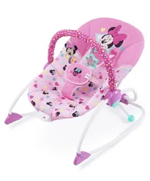 Disney Baby Minnie Mouse Happy Triangles Infant To Toddler Rocker - Pink