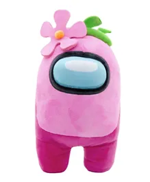 Among Us Plush With Flower Pink  - 30.48cm