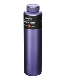 Sistema Chic Stainless Steel Bottle Purple - 600mL