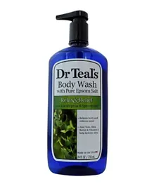 Dr Teals Epsom Salt Body Wash  Eucalyptus & Spearmint - 710mL