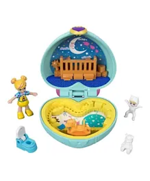 Polly Pocket Teeny Tot Nursery Compact with Micro Doll & Accessories