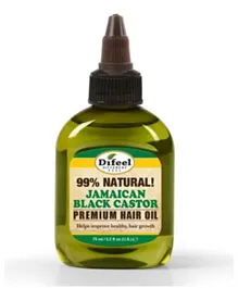 DIFEEL 99% Natural Jamaican Black Castor Hair Oil - 75mL