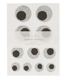 Meri Meri Eco Glitter Eyeball Stickers - Pack of 8