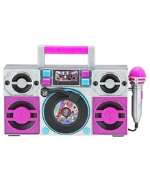 iHome KIDdesigns L.O.L Sing Along Karaoke BoomBox for Kids - Multicolour