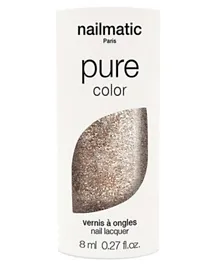 Nailmatic Pure Nail Polish Pure Lucia  Gold Glitter - 8ml