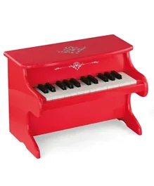 Viga Wooden My First Piano - Red