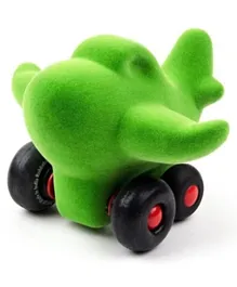 Rubbabu Soft Toy Charles  Little Airplane - Green