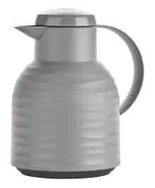 Emsa Samba Wave Vacuum Flask - Stone Grey, 1L