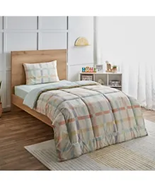 HomeBox Playland Colorade Kapas 144TC Cotton Twin Comforter Set - 2 Pieces