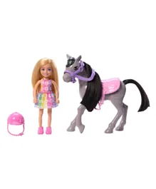 Mattel Barbie Club Chelsea & Pony Doll - 23 cm
