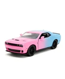 Jada Pink Slips 2015 Dodge Challenger 1:24 Die Cast Model - Pink