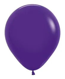 Sempertex Round Latex Balloons Violet - 25 Pieces
