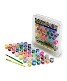 Crayola Washable Kids Paint Pots Set - 42 Count