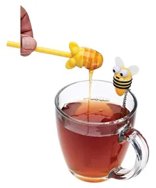 Joie Bee Tea Infuser and Honey Dipper - Yellow