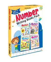 Number Writing Books Pack - English
