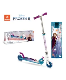 Disney Frozen 2 Mondo 2 Wheel Scooter - Blue & Pink
