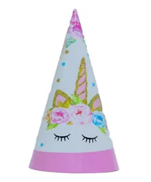 Italo Happy Birthday Unicorn Hats For Kids - Pack of 6