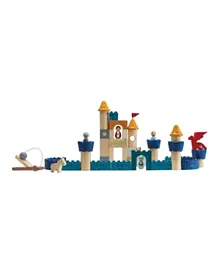 Plan Toys Orchard Series Castle Blocks Play Set - 47 Pc