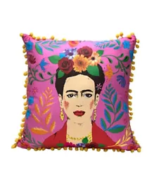 Talking Tables Frida Kahlo Cushion - Pink