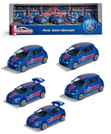 Majorette Paris Saint Germain Cars Giftset - Pack of 5