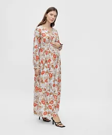 Mamalicious Floral Maternity Dress - Multicolor