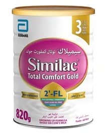 Similac Total Comfort Gold Stage 3 Formula - 820g