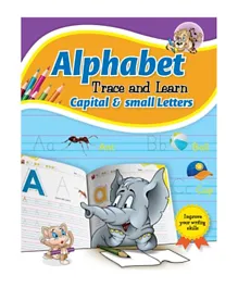 Alphabet Trace & Learn Capital & Small Letters - English