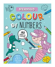 Eurowrap Mermaid Colour By Numbers - English