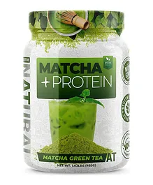 About Time Matcha + Protein Green Tea Powder - 466g